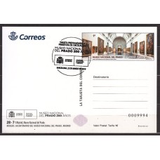 España II Centenario Tarjetas del correo 2019 Edifil 137 usado  Museos