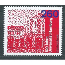 Alemania Federal Correo 2019 Yvert 3226 ** Mnh Universidad de Hamburgo