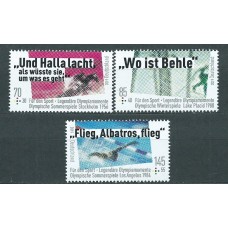 Alemania Federal Correo 2019 Yvert 3239/41 ** Mnh Momento Olimpicos Deportes