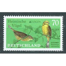 Alemania Federal Correo 2019 Yvert 3242 ** Mnh Tema Europa Aves Naciones Fauna