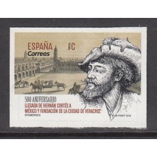 España II Centenario Correo 2019 Edifil 5312 ** Mnh Hernan Cortés