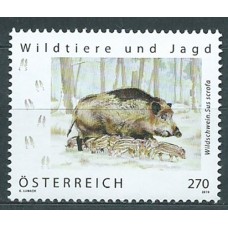 Austria Correo 2019 Yvert 3291 ** Mnh Jabali  Fauna