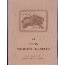 Hojas Recuerdo - Album Commemorativo Feria Nacional del sellos 1978 con SPD. Y HR.61/4