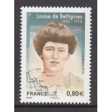 Francia - Correo 2018 Yvert 5266 ** Mnh  Louise de Bettignies