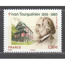 Francia - Correo 2018 Yvert 5283 ** Mnh  Ivan Tourguéniev