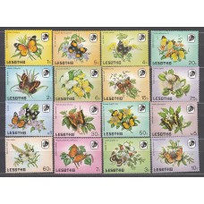 Lesotho - Correo Yvert 561/76 ** Mnh  Fauna mariposas