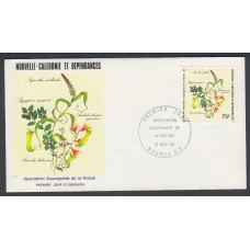 Nueva Caledonia SPD FDC Yvert 527 - 1982 Matasello Flora