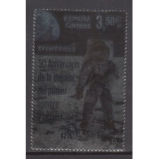 España II Centenario Correo 2019 Edifil SH.5325 ** Mnh Primer hombre en la luna