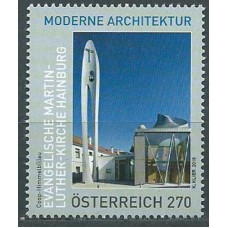 Austria Correo 2019 Yvert 3301 ** Mnh Iglesia de Martin Luther Hainburg