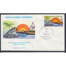 Nueva Caledonia SPD FDC Yvert Aero 205 - 1980 Matasello Postmark