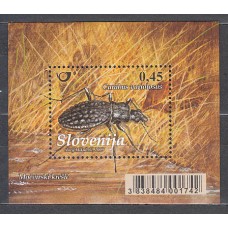 Eslovenia - Hojas Yvert 43 ** Mnh Fauna insectos