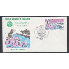 Nueva Caledonia SPD FDC Yvert Aero 224 - 1982 Matasello Postmark