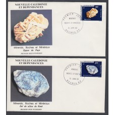 Nueva Caledonia SPD FDC Yvert Aero 227/228 - 1983 Matasello Postmark