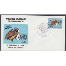 Nueva Caledonia SPD FDC Yvert Aero 248 - 1985 Matasello Postmark