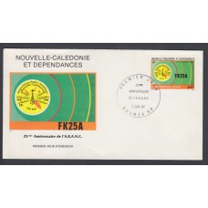 Nueva Caledonia SPD FDC Yvert Aero 254 - 1987 Matasello Postmark