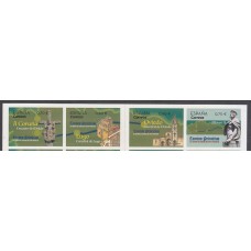 España II Centenario Correo 2019 Edifil 5335/8 ** Mnh Camino de Santiago