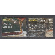 España II Centenario Correo 2019 Edifil 5343A/B ** Mnh  Gastronomía