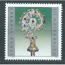 Austria Correo 2019 Yvert 3320 ** Mnh Arte Sacro