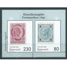 Austria Correo 2019 Yvert 3323/24 ** Mnh Sellos Postales 1890