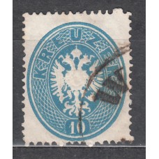 Austria - Correo 1863 Yvert 25 usado