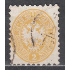 Austria - Correo 1863 Yvert 27 usado