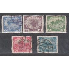 Austria - Correo 1915 Yvert 138/42 usado