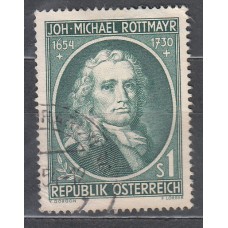 Austria - Correo 1954 Yvert 839 usado Pintor