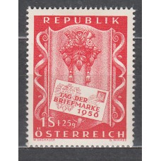 Austria - Correo 1956 Yvert 862 * Mh Día del sello