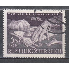 Austria - Correo 1962 Yvert 965 usado Día del sello