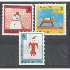 Gibraltar - Correo 1986 Yvert 570/2 ** Mnh  Navidad