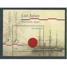 Austria Correo 2019 Yvert 3331 ** Mnh Relaciones Diplomaticas Austria-Japón