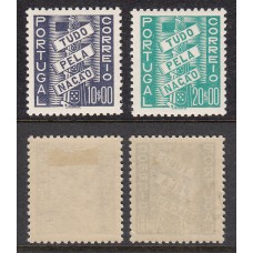 Portugal - Correo 1941 Yvert 626/7 * Mh