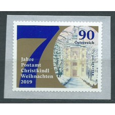 Austria Correo 2019 Yvert 3339 ** Mnh Oficina de Correos 70 años adh de rollo