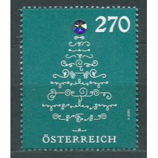 Austria Correo 2019 Yvert 3338 ** Mnh Arbol de Navidad