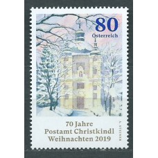 Austria Correo 2019 Yvert 3341 ** Mnh Oficina de Correos 70 Años