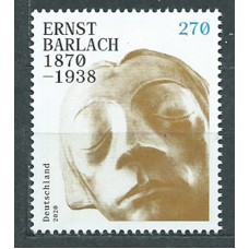 Alemania Federal Correo 2020 Yvert 3295 ** Mnh 150º E. Barlach