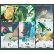 Cuba Correo 2019 Yvert 5865/70 ** Mnh Murcielagos Cubanos  Fauna