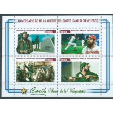 Cuba Correo 2019 Yvert 5849/52 ** Mnh 60 Aniversario muerte de Camilo Cienfuegos