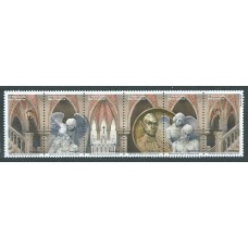 Brasil Correo 2019 Yvert 3752/57 ** Mnh Centenario de la Catedral de Sao Paulo