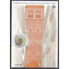 España II Centenario Correo 2020 Edifil 5389 ** Mnh Patrimonio Mudejar de Aragón