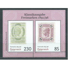 Austria Correo 2020 Yvert 3352/53 ** Mnh Sello 1891-1896