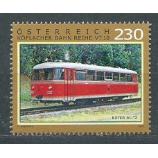 Austria Correo 2020 Yvert 3381 ** Mnh  Köflacher Bahn Reihe Tren