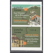 España II Centenario Correo 2020 Edifil 5397/8 ** Mnh Camino de Santiago