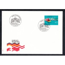 Suiza Sobre Primer Dia FDC Yvert 1427 Barcos 1993