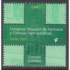 España II Centenario Correo 2020 Edifil 5426 ** Mnh  Congreso de farmacia