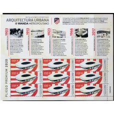 España II Centenario Correo 2020 Edifil 5432 (PREMIUM 96) ** Mnh  Wanda Metropolitano