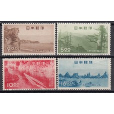 Japon - Correo 1949 Yvert 412/5 ** Mnh  Parques nacionales