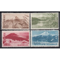 Japon - Correo 1949 Yvert 422/5 ** Mnh  Parques nacionales