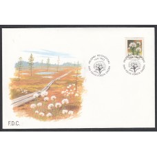 Finlandia Sobre Primer Dia FDC Yvert 1183 Flora Helsinki 1993