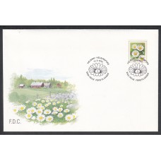 Finlandia Sobre Primer Dia FDC Yvert 1262 Flora Helsinki 1995